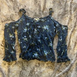 AE cold shoulder blouse